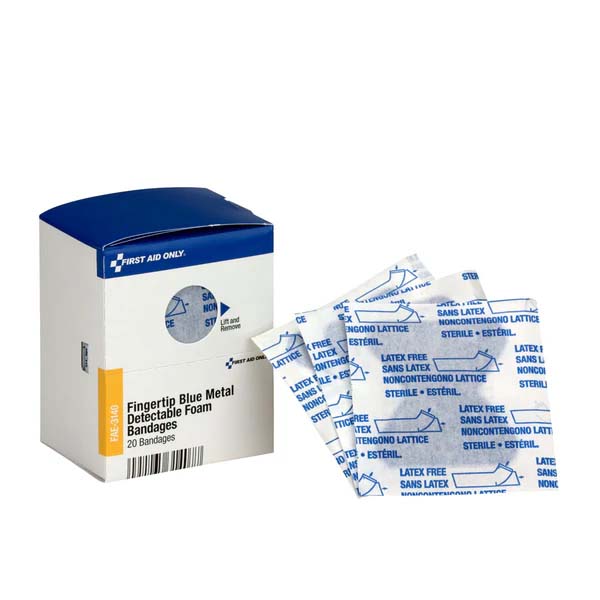 First Aid - Adhesive Bandages - Blue Metal Detectable